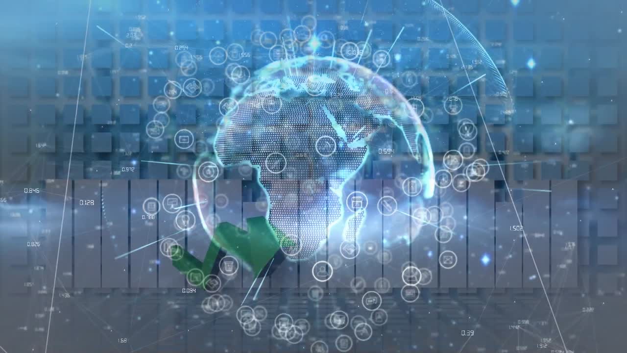 전 세계 연결 네트워크와 금융 통계의 활성화