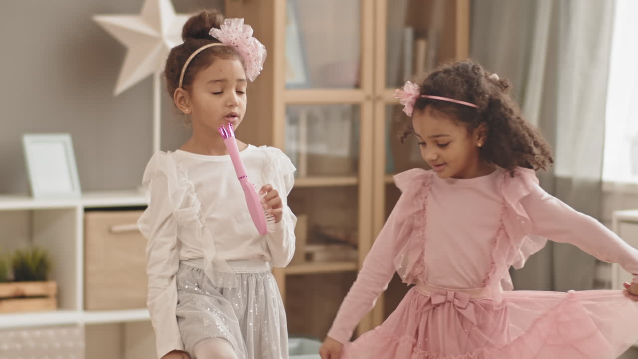 Little Sisters Playing Music Artists