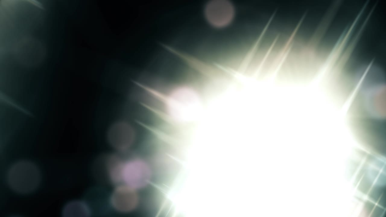 fondo abstracto animado de 4k con efecto bokeh