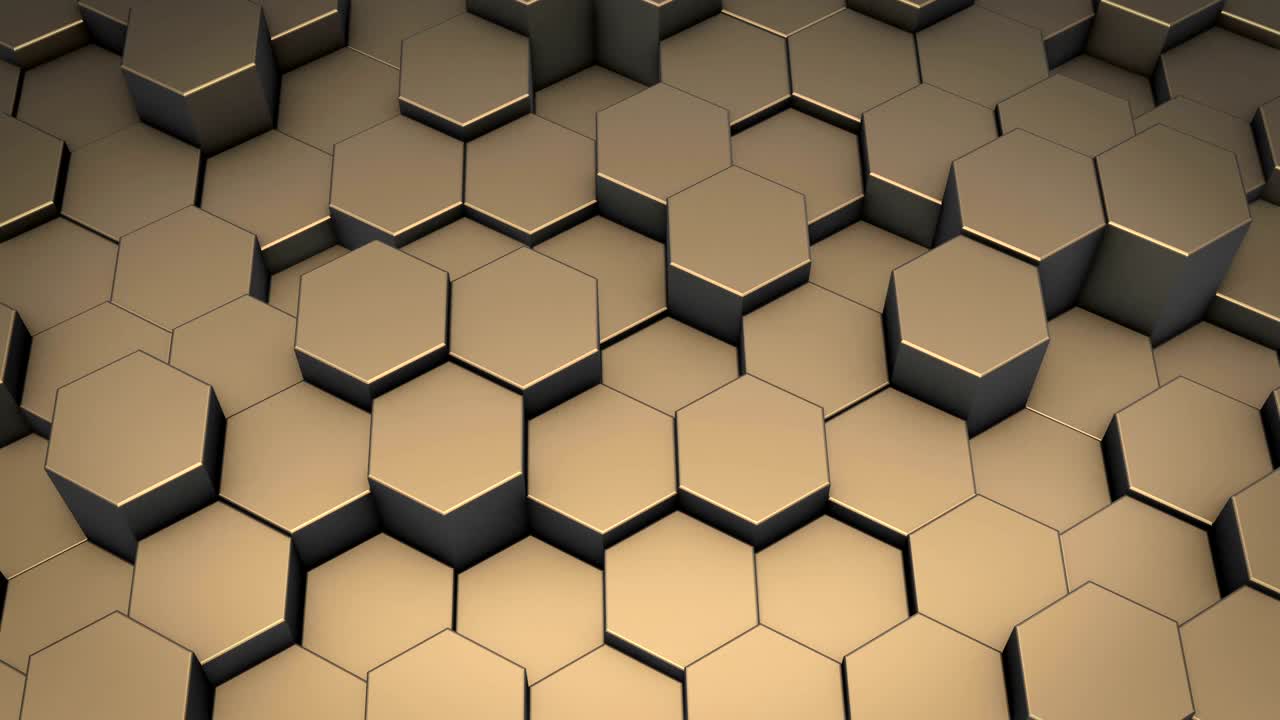 tecnología de movimiento abstracto hexágonos fondo