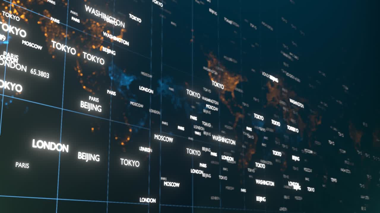 세계 경제와 비즈니스.