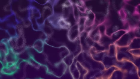 dark liquid multicolor pattern with a smooth loop, an abstract blurred motion graphic animation