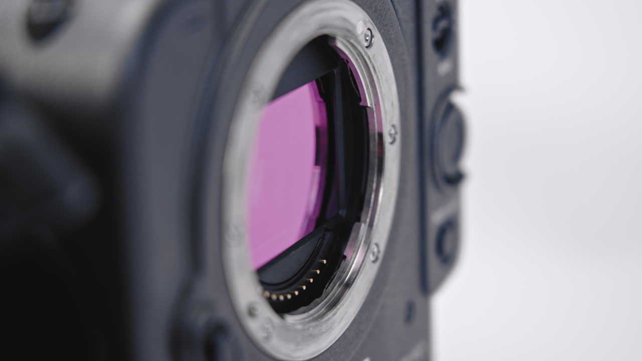 full frame camera sensor with grey body