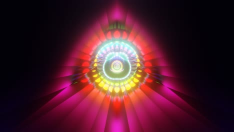 round blurred science psychedelic hypnotic vj loop abstraction.3d seamless looping animation motion illusion graphics for music stage transition, shows, retro, hitech