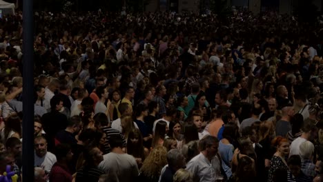 night concert people crowd