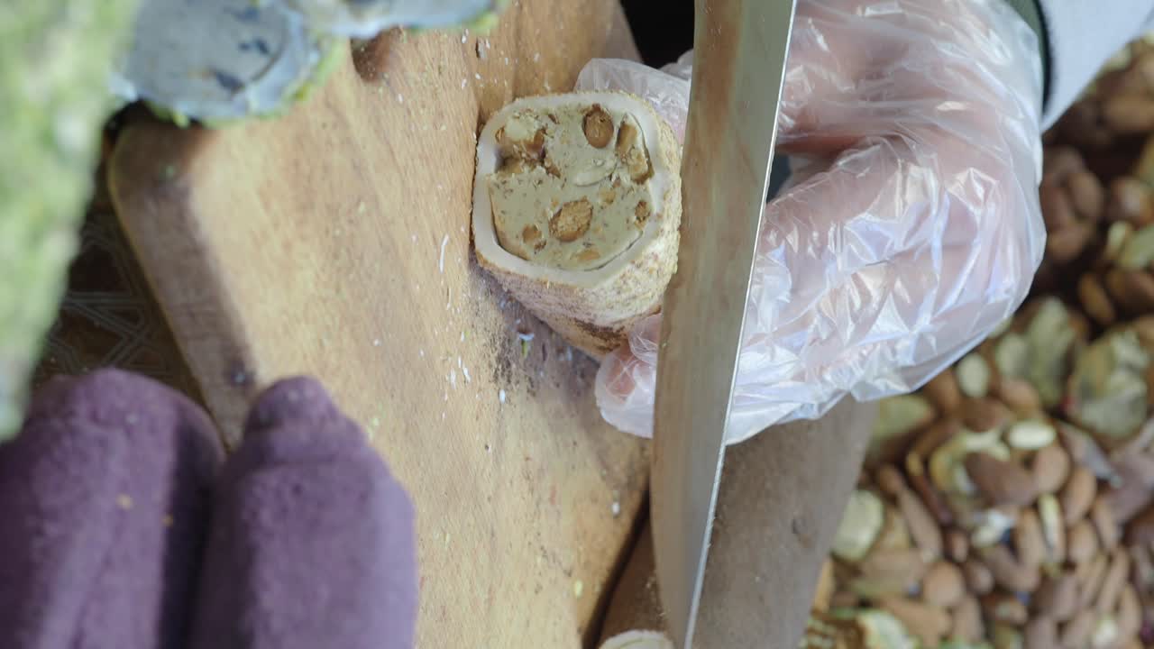 preparación de nueces