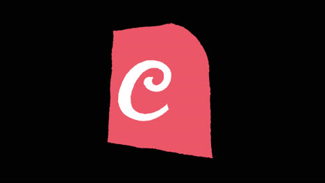 pink red initial c logo