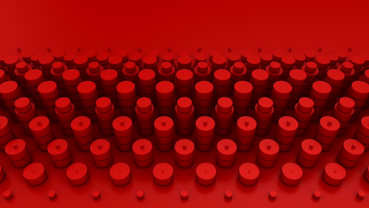 실린더는 파동을 형성합니다.