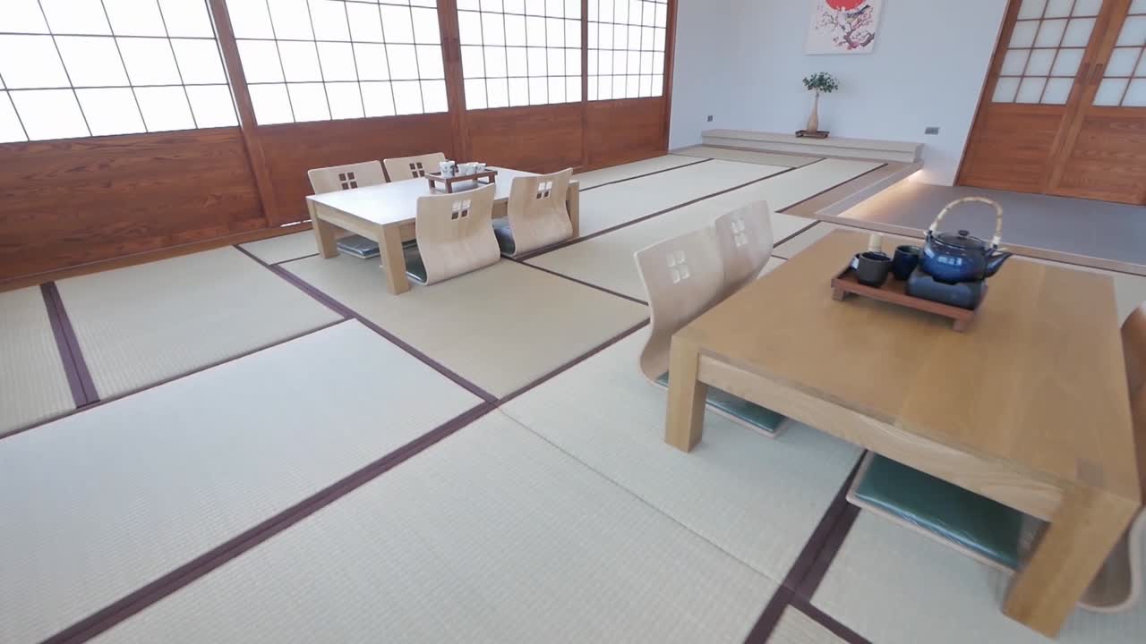 현대 일본식 카페 장식