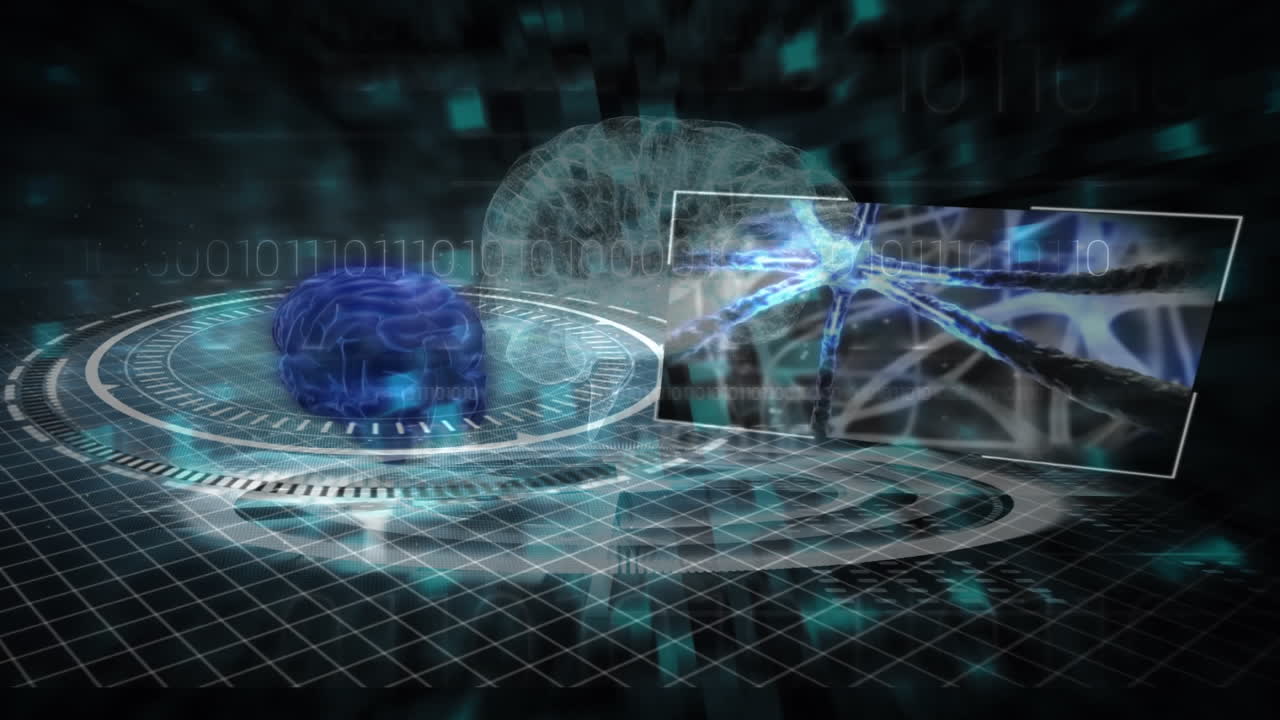 스 ⁇  스캐닝과 디지털 뇌를 통한 디지털 화면의 애니메이션