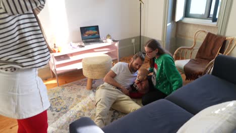 family christmas photo shoot