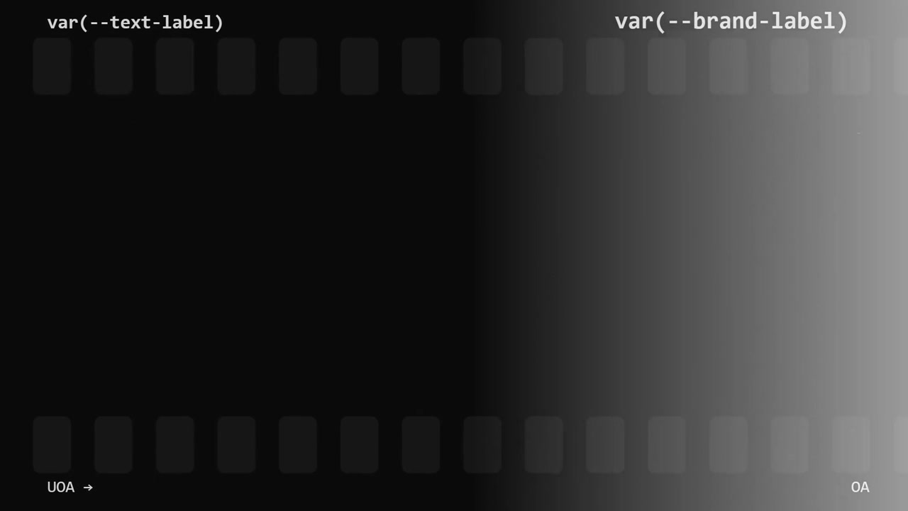 Abstract Film Strip Frame Overlay with Gradient Background