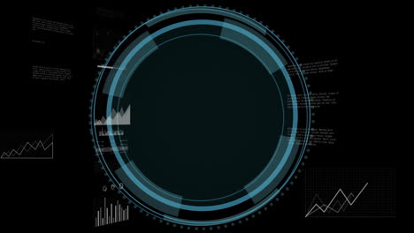 Animation-Des-Scope-Scannings-über-Diagramme-Und-Datenverarbeitung