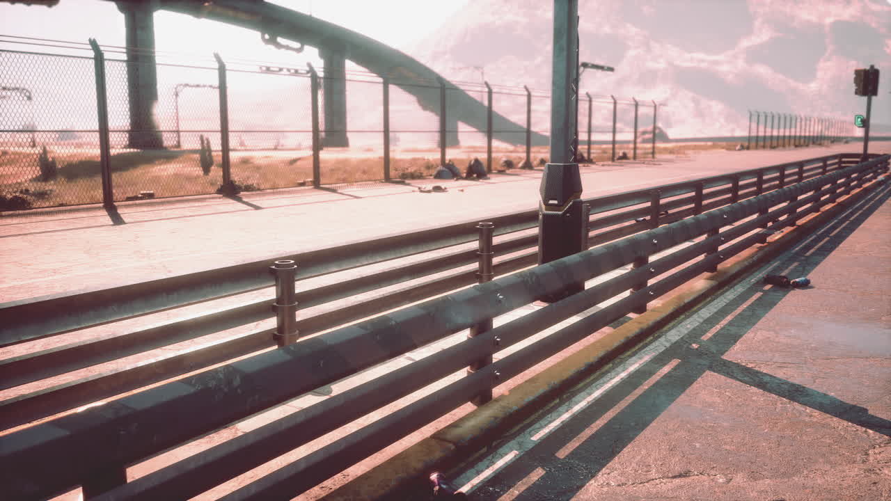 paisaje post-apocalíptico de la ciudad