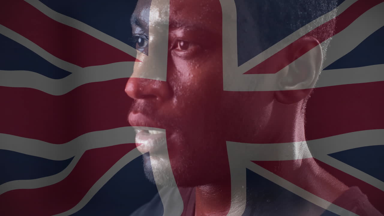 영국 발의 애니메이션 오버 바이라시얼 스포츠맨