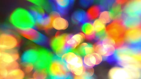 abstract colorful bokeh background with motion