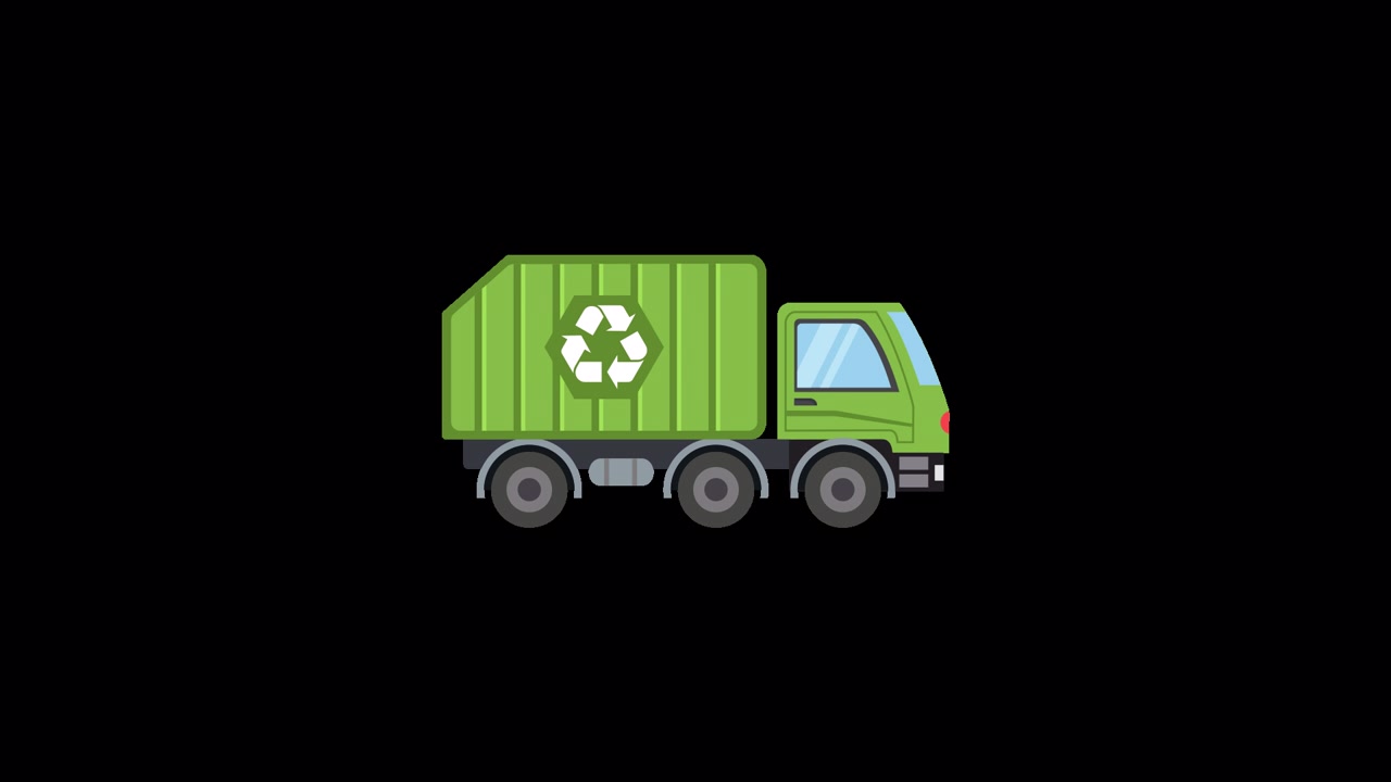 Camion verde animato per il riciclo: assemblaggio e guida