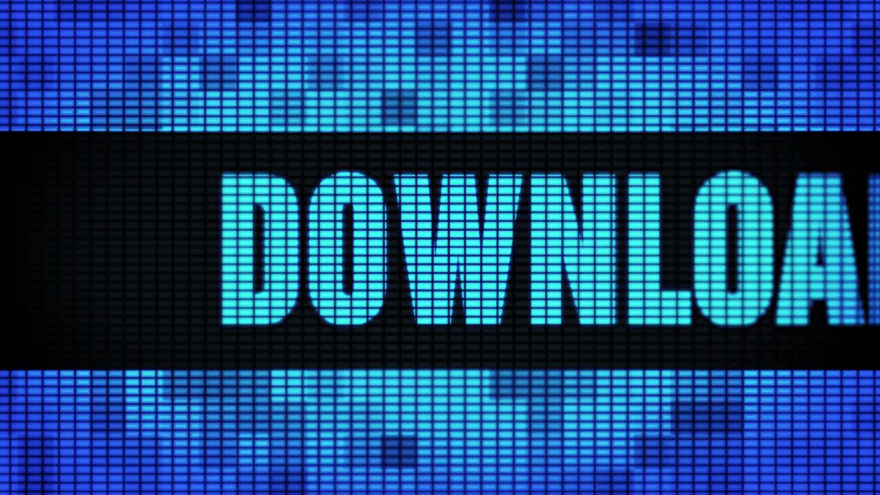 Download on LED Display