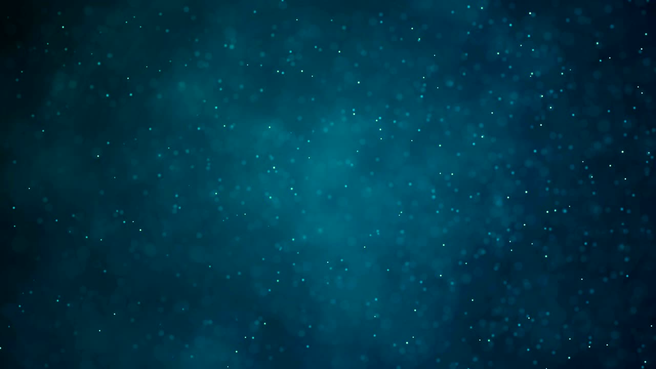 fondo abstracto de partículas en movimiento y polvo en movimiento con fondo de color