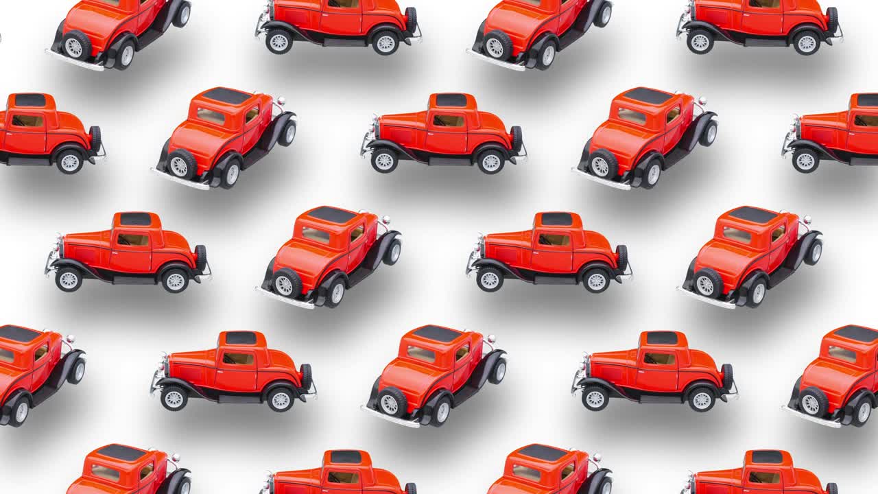 장난감 자동차 애니메이션 배경