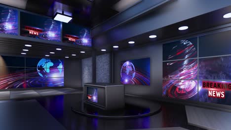 noticias del estudio de televisión virtual 3d