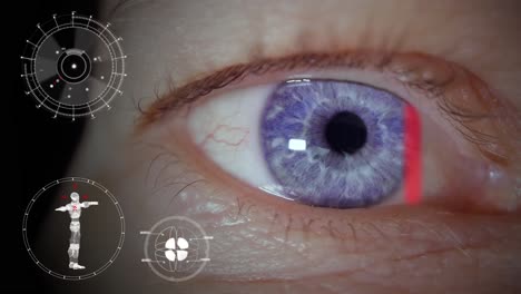 eye vision ophthalmology diagnostic with a modern machine