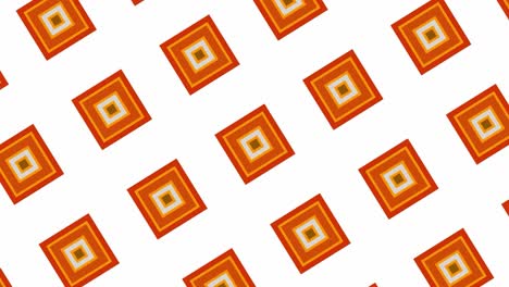 orange geometric pattern