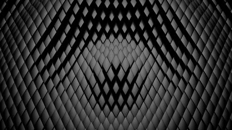 rhombuses formed a wave