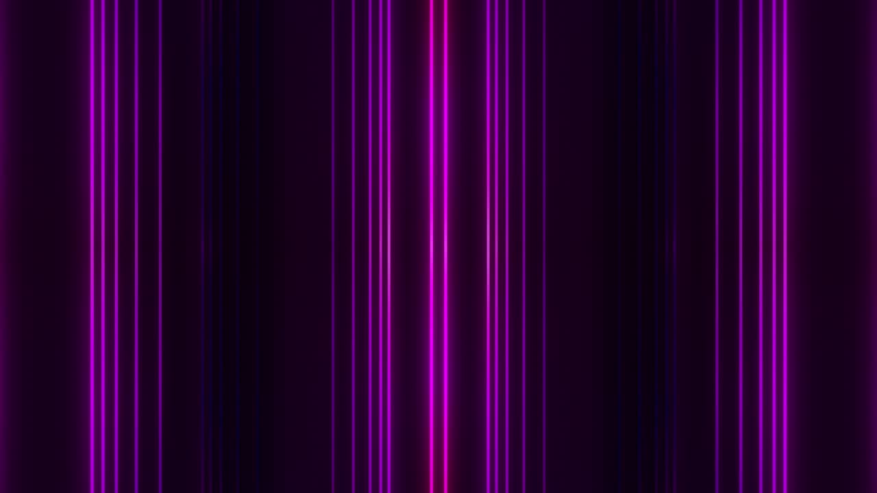 Abstract Neon Pink Vertical Lines Background