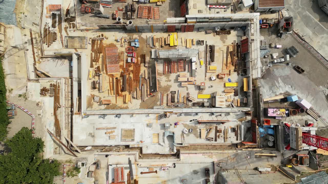 스위스 의 건설 현장 의 공중