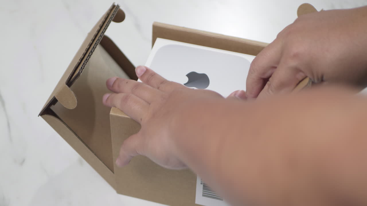 Unboxing a New Mac Mini