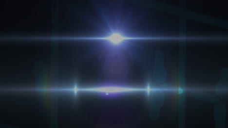 animación de la red de conexiones brillantes