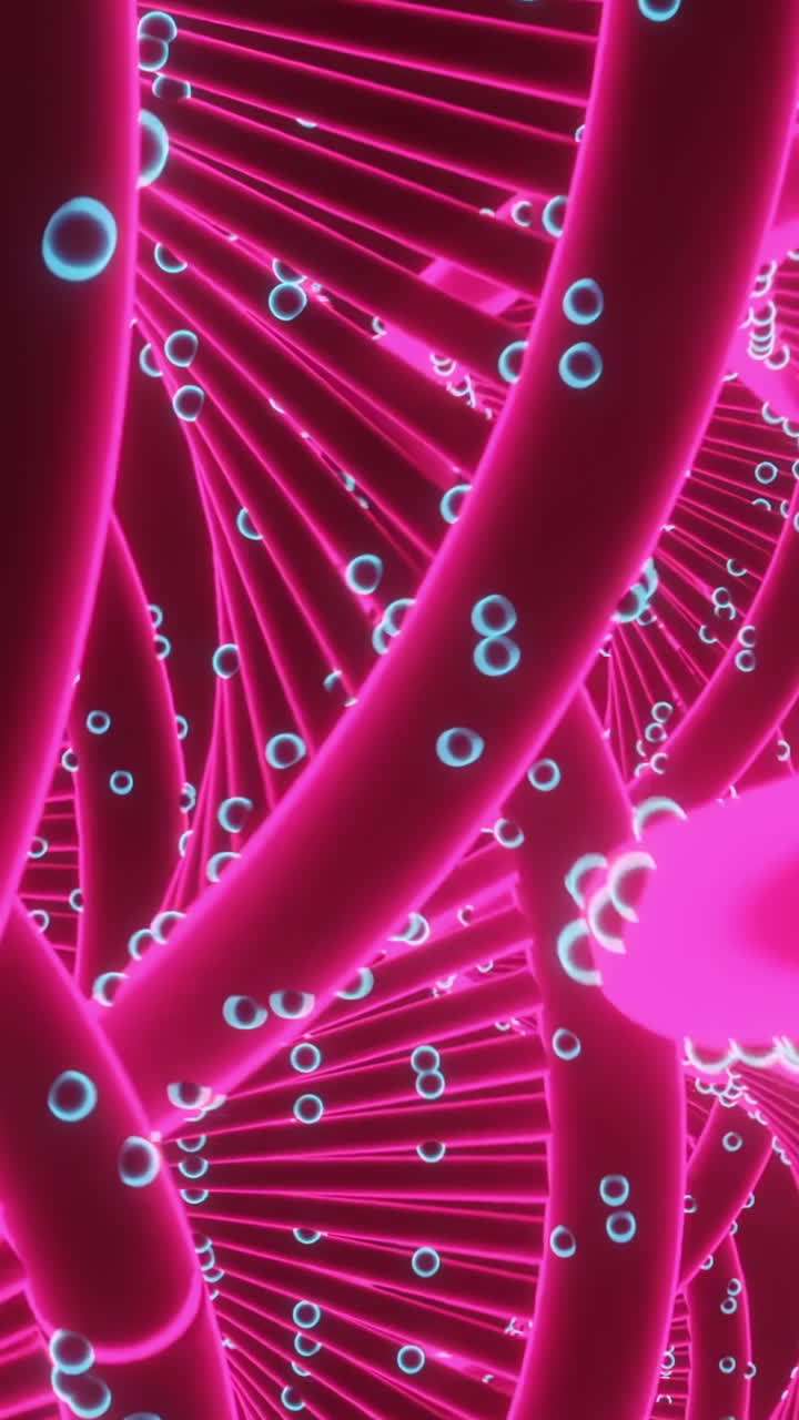 ilustración 3d de la estructura del adn