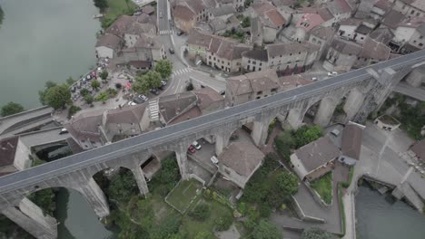 video-with-drone-flying-the-Saint-Nazaire-bridge-in-Royans