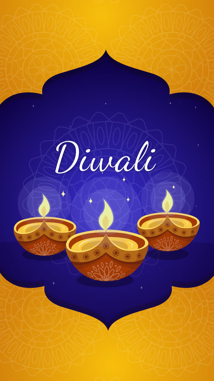 Diwali-onnittelukortti