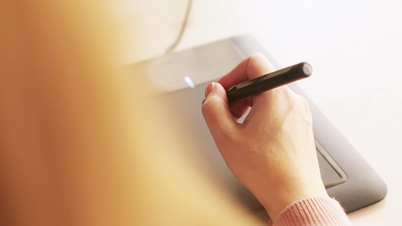 グラフィック タブレットを使用