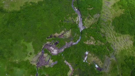 AERIAL:-Beautiful-water-runs-through-this-Colorado-mountain-valley