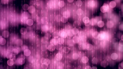 luces brillantes en movimiento, reflejos de luz desenfocados fondo bokeh en bucle