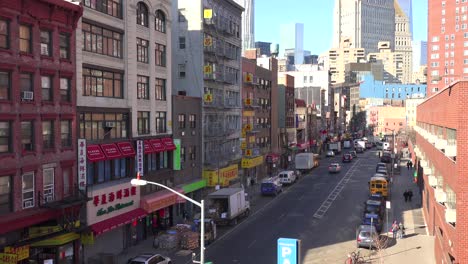 紐約市中城區 (chinatown district) 的歷史