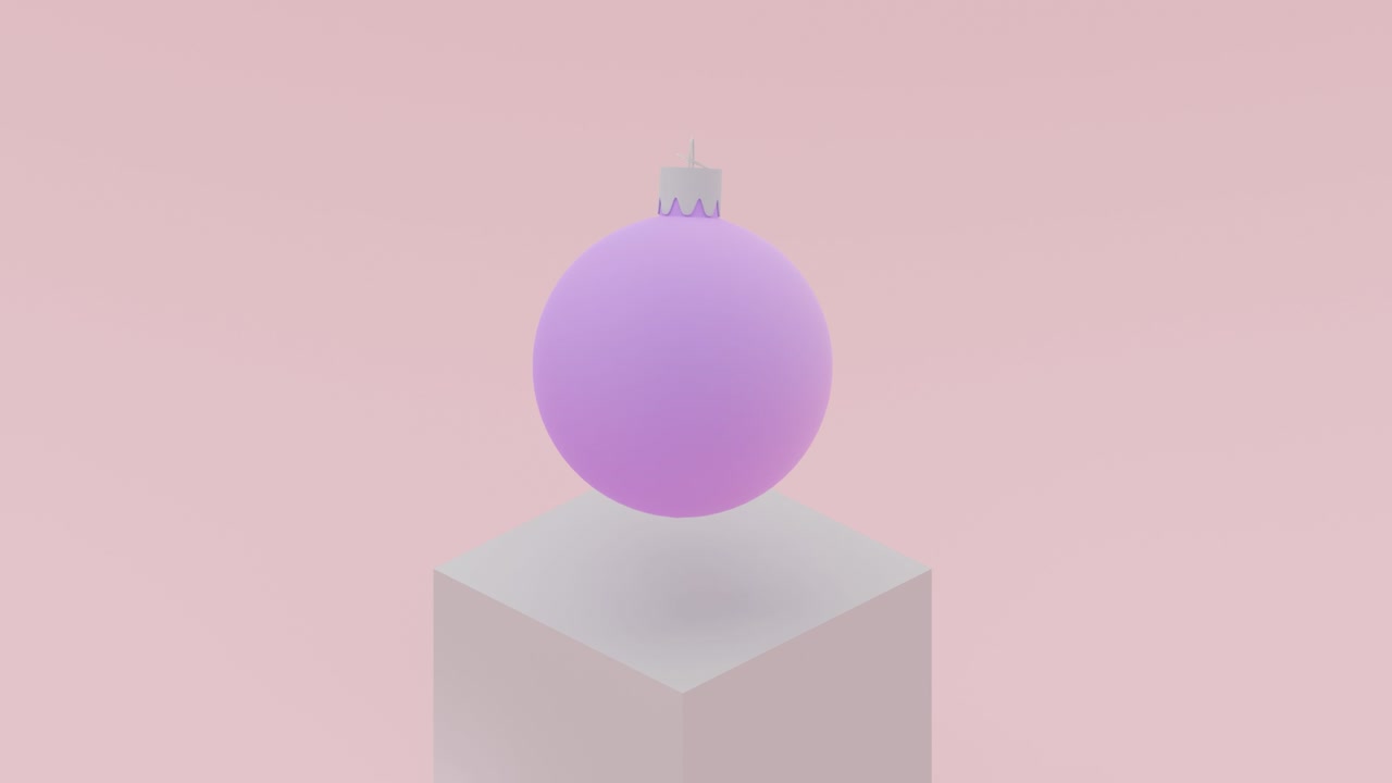 트렌디한 3d 크리스마스 볼