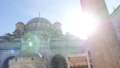 a beautiful mosque in istanbul, turkey