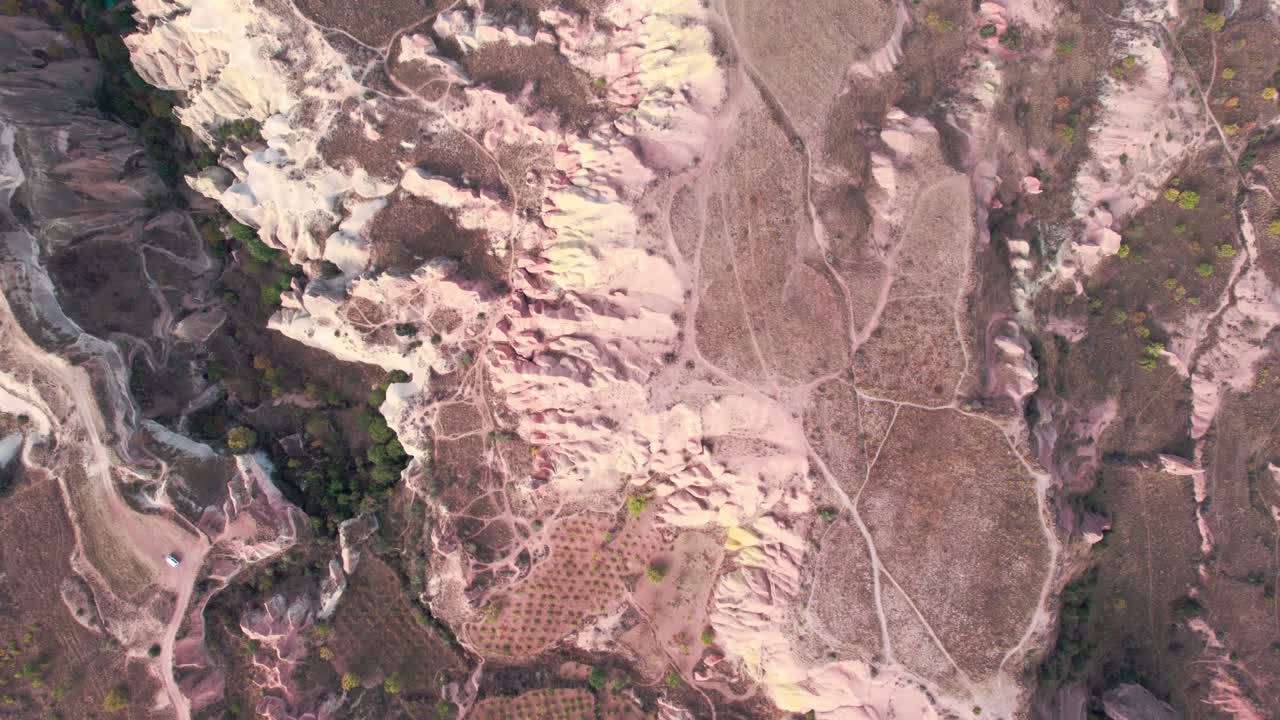 카파도키아의 공중 드론 요정 굴, 칠면조, 비행