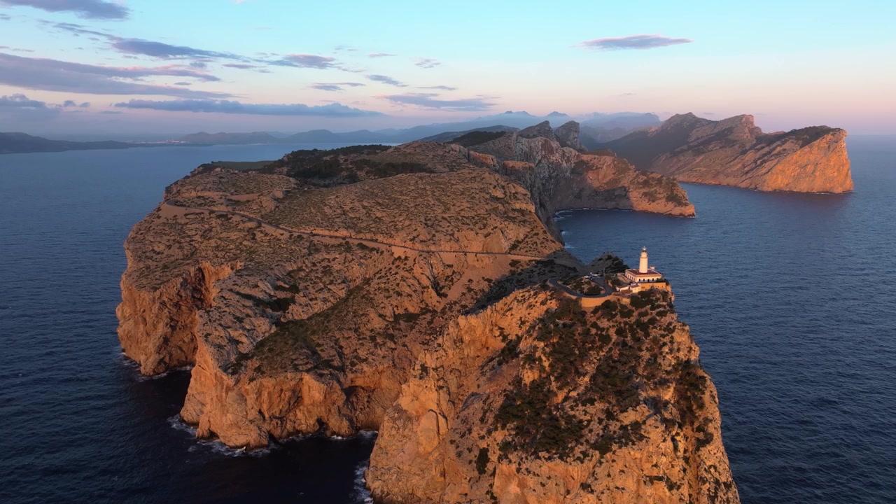 Mirador de Cap Formentor - Riprese cinematografiche con drone in 4K - Maiorca - Spagna 017