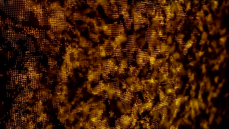 información tecnológica moderna fondo digital bucle oro