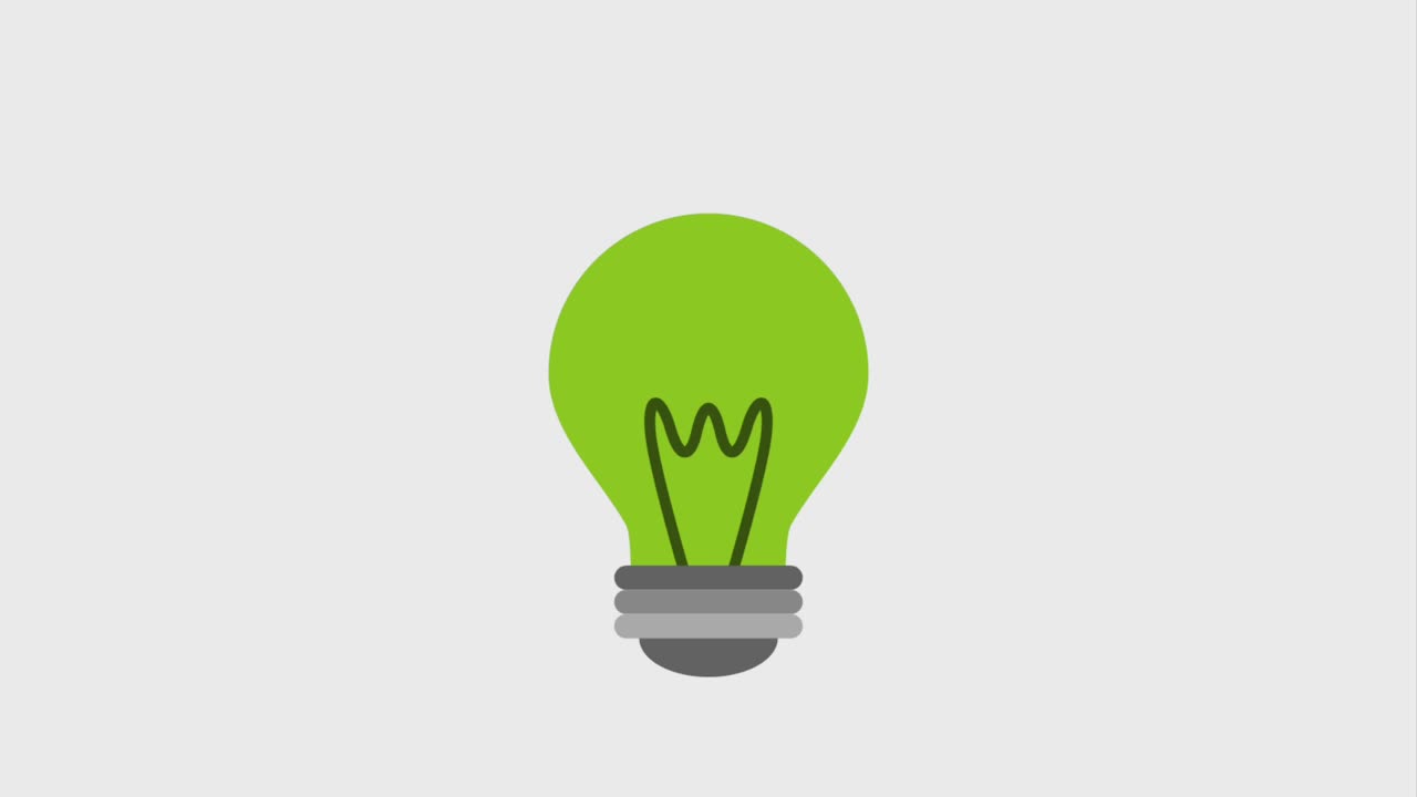 animación de energía ecológica