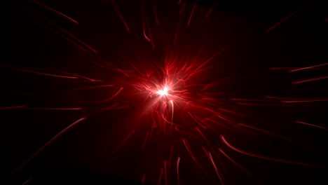 abstract red radial particle line background (loopable)