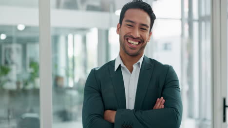 Face,-business-and-man-with-arms-crossed