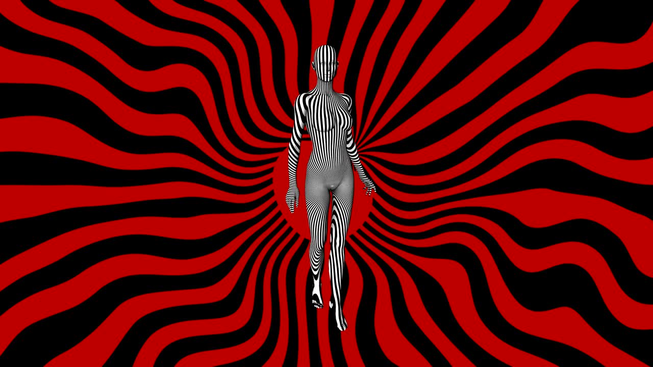 el bucle de vj abstracto