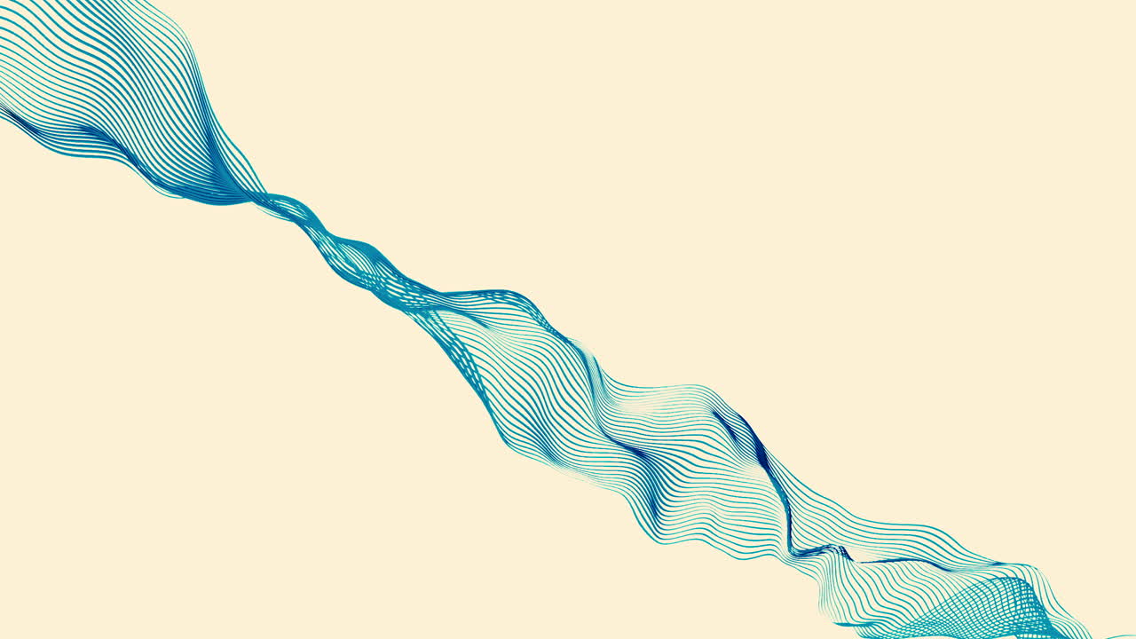 추상 파 디자인