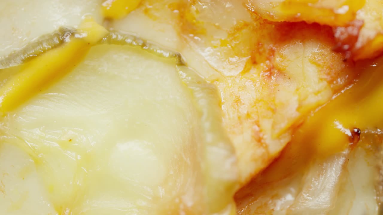 fondo de movimiento de parada con pizza